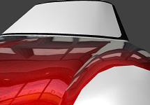 Car Paint Closeup